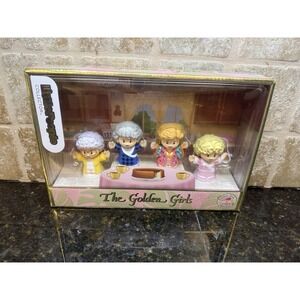 The Golden Girls Fabulous 40  Anniversary Little People Collector Figure Set New
